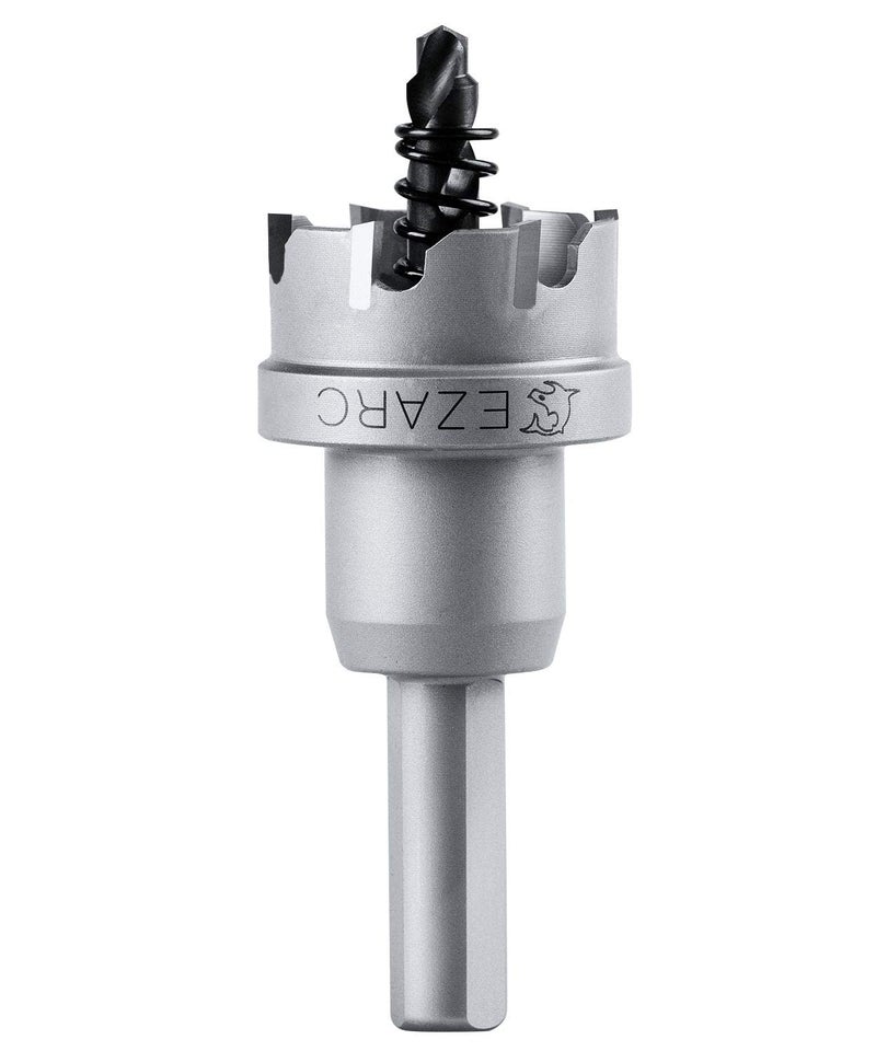 EZARC Carbide Hole Saw Heavy Duty, Hole Cutter for Stainless Steel, Sheet Metal 1-1/4" 32mm - Image 1